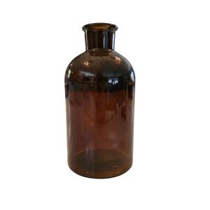 Source Unknown Warm Brown Glass Vase